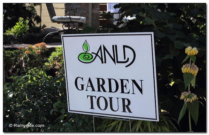 Garden Tour Sign