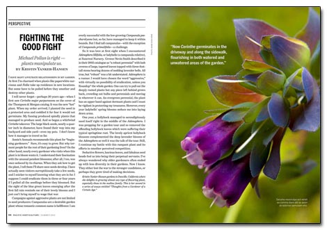 PHS magazine article
