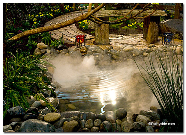 steaming pond